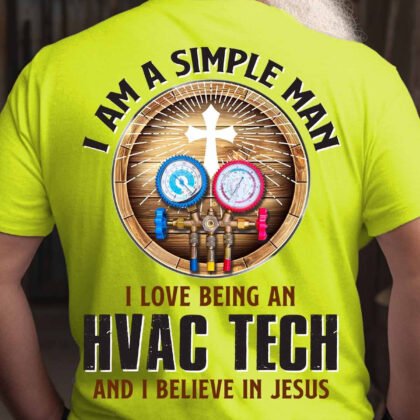 I Love Being an HVAC Tech and i Believe in Jesus
