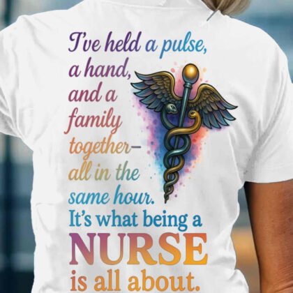 Nurse Heartfelt Quote Caduceus
