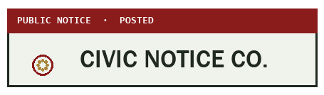 Civic Notice Co.